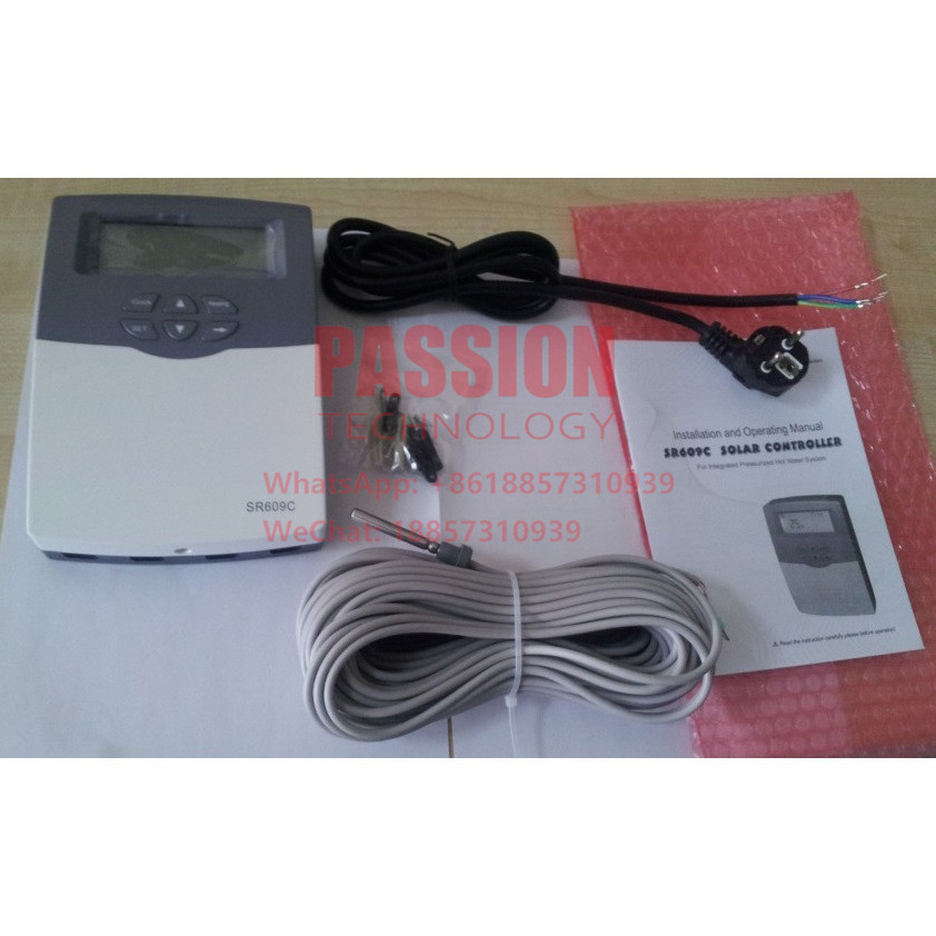 SR609C Intelligent Controller For Pressurzied Solar Water Heater Element Off/On