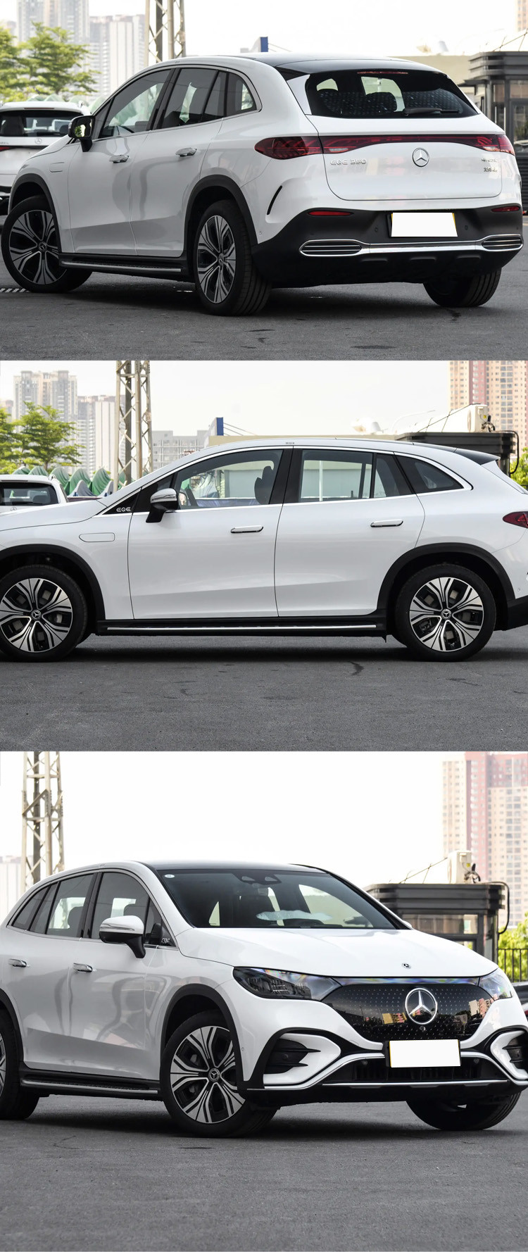 Pure Mercedes Benz EV EQE SUV 500 Electric Car New Energy Vehicles 5 Seats
