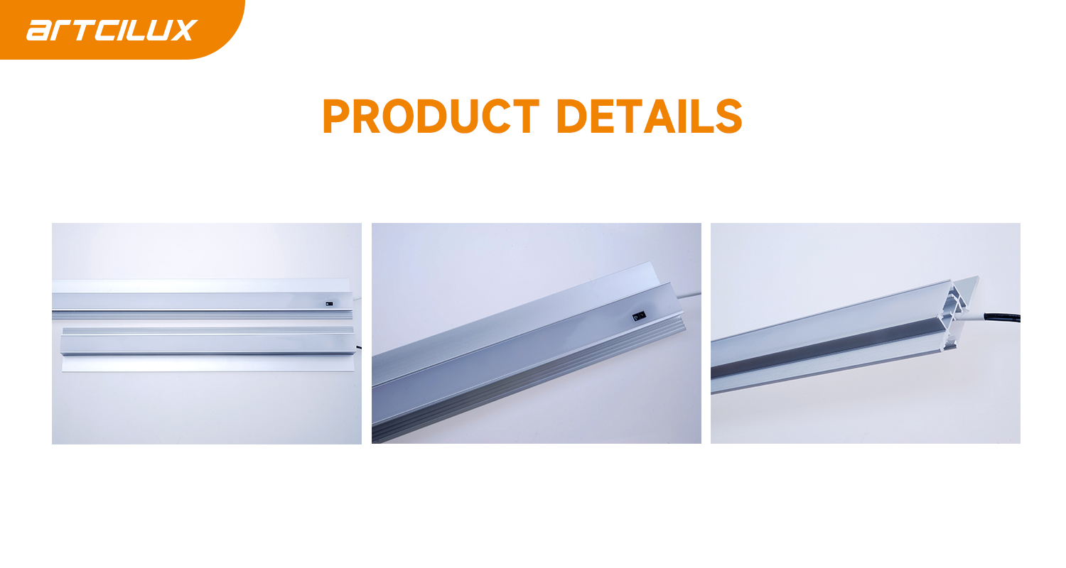 Wooden Board Light With Aluminum Profile Indoor Illuminance A2700/A2710/A2750