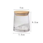 Custom 10oz 300ml Colorful Glass Candle Cup Vessels Clear Glass Candle Jars