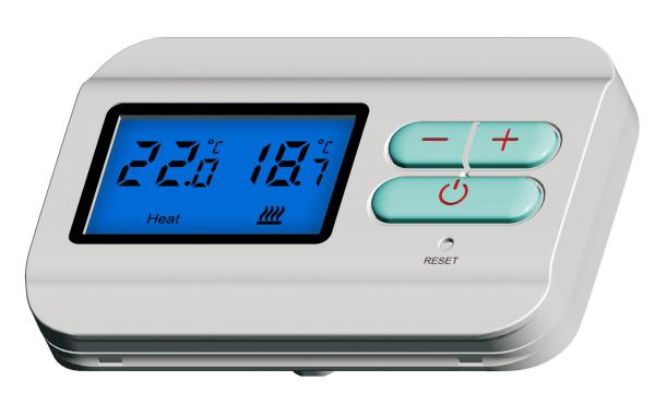 Wired HVAC Thermostat Non - Programmable For Radiant Floor Heating elcecronic