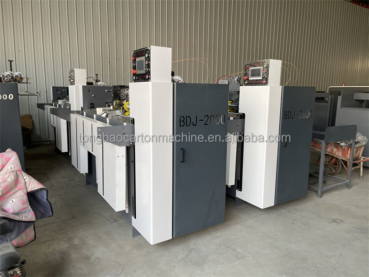 Semi-Automatic Stitcher Double Servo Carton Box Push Plate Corrugated Nailing Machine