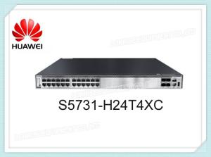Wholesale Cloud Engine S5731-H24T4XC Huawei Switch 24*10/100/1000 Ports 4*10GE SFP+ Ports 1*Expansion Slot Without Power from china suppliers