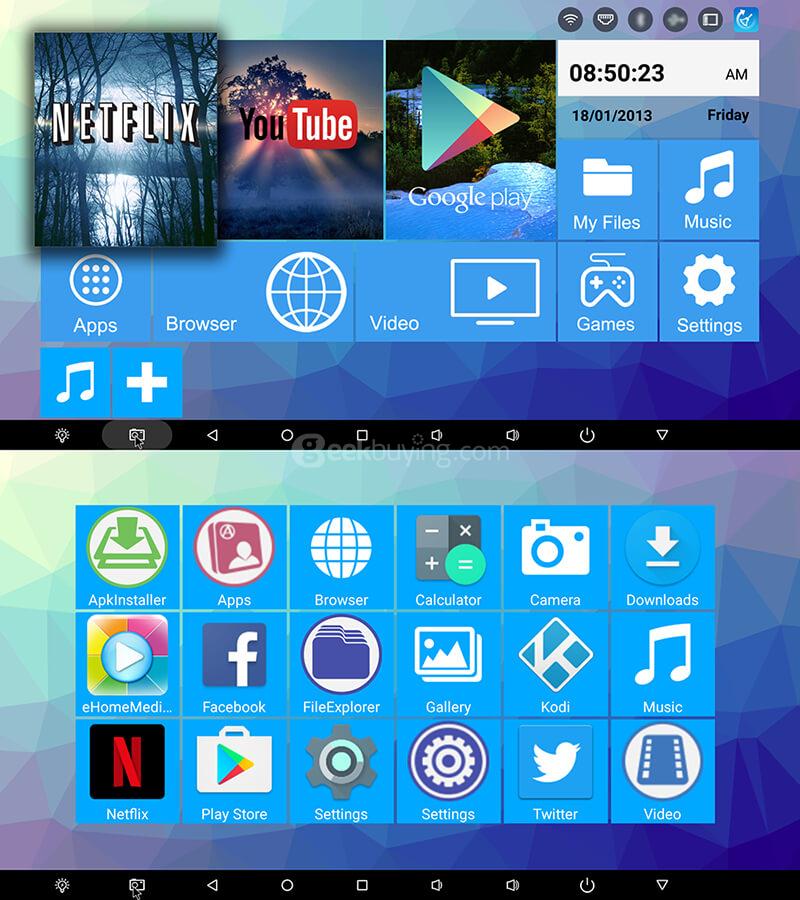 H96 MAX RK3399 Hexa Core 2.0Ghz 4K TV BOX Android 6.0 4G/32G Type C AC WIFI 1000M LAN Bluetooth