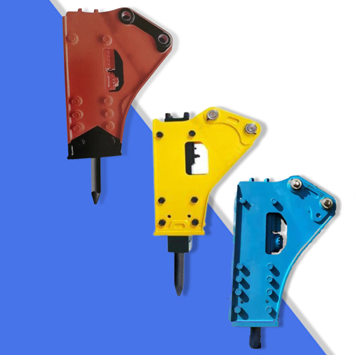 Excavator Breaker Hammer Or Side Type Hydraulic Breaker For Sany Caterpillar Komatsu