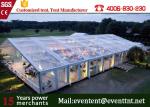 Clear Outdoor Tent For wedding event party , Outdoor Waterproof Tent 20 Meter