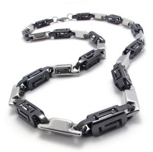 Wholesale New Fashion Tagor Stainless Steel Jewelry Casting Chain NecklaceS Collection PXN027 from china suppliers