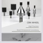 Cylindrical Shaped Diamond CBN Grinding Wheel Bearing Industry