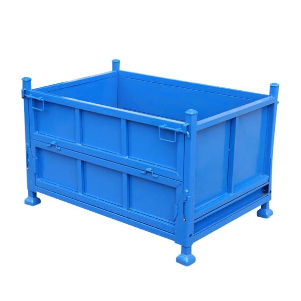 Foldable Metal Steel Storage Cage Corrosion Resistant Industrial And Commercial