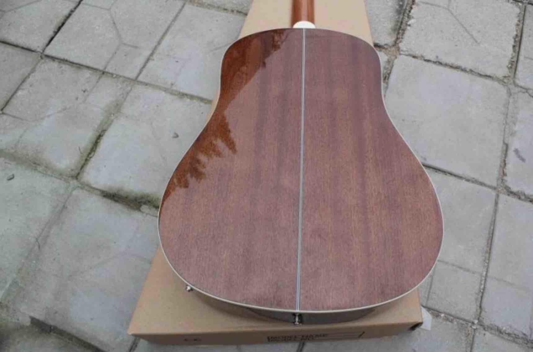 Custom Shop Natural John Lennon J160E Acoustic Guitar customize logo on headstock is available free shipping cost