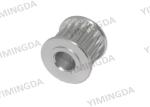 Aluminum made Y - Drive Pulley gerber plotter parts 88132001-