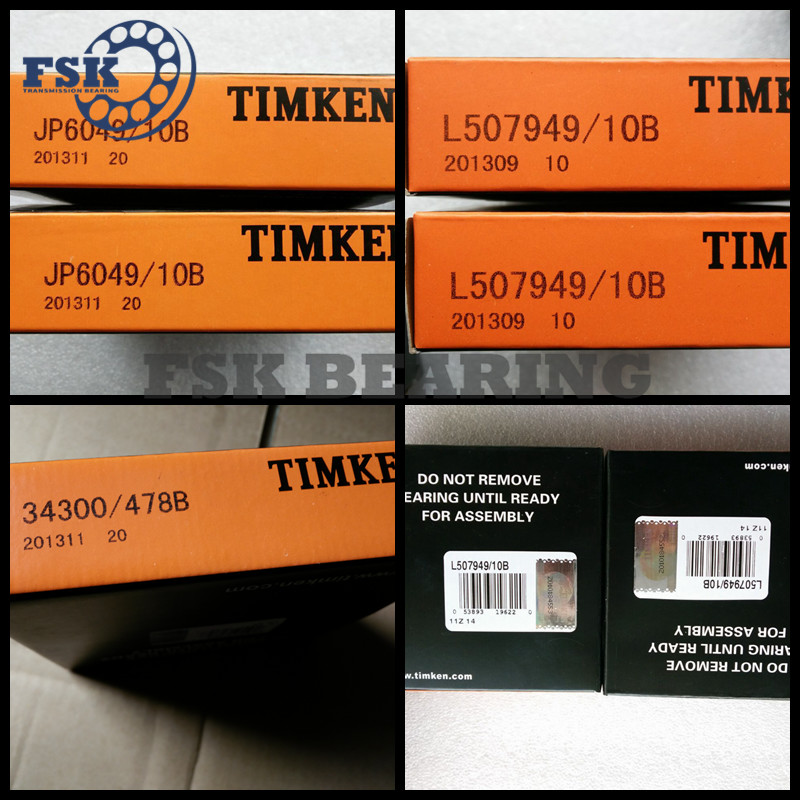 Top Saling 34300/34478 B Imperial Tapered Roller Bearing 76.2 × 121.442 × 24.608 Mm Outer Ring With Cup
