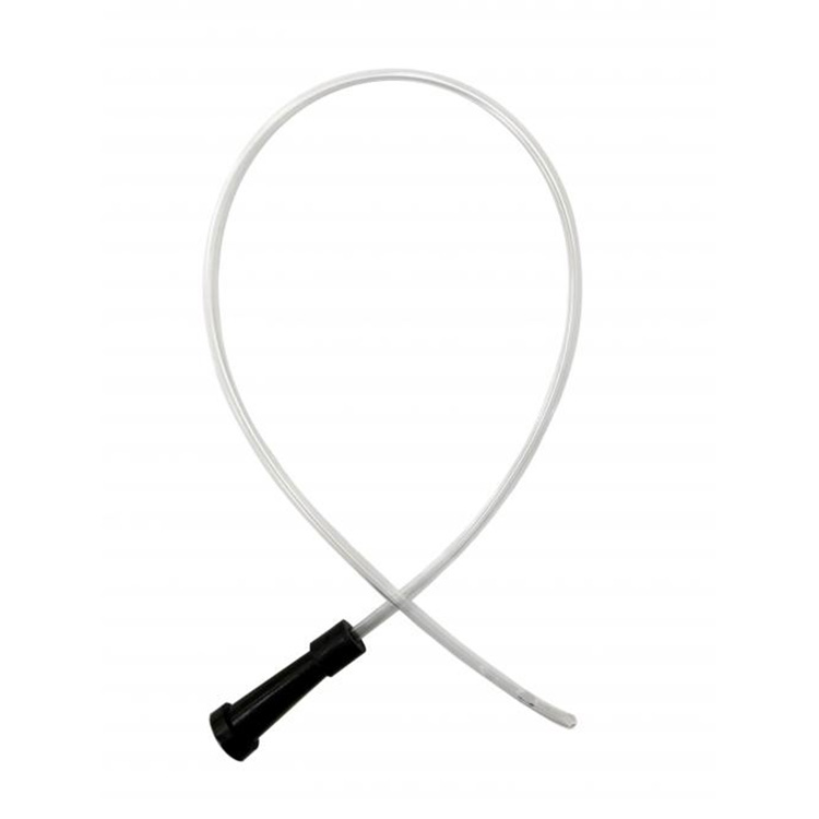 Disposable Single Use PVC Nasal Oxygen Catheter with Fixed Compress