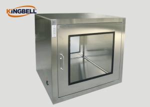 Wholesale KBCD555 Stainless Steel Pass Box Clean Room Electromagnetism Interlock 5mm Tempered Glass from china suppliers