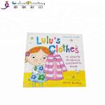 Educational Die Cutting Custom Hardcover Book Printing Cardboard Touch And Feel