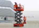 Self Propelled 14M Height Hydraulic Scissor Lifts Auto Parking Lift