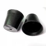 Winter Daphne PE Black 3 Gallon Plant Pots 23cm Height Deep Nursery Pots