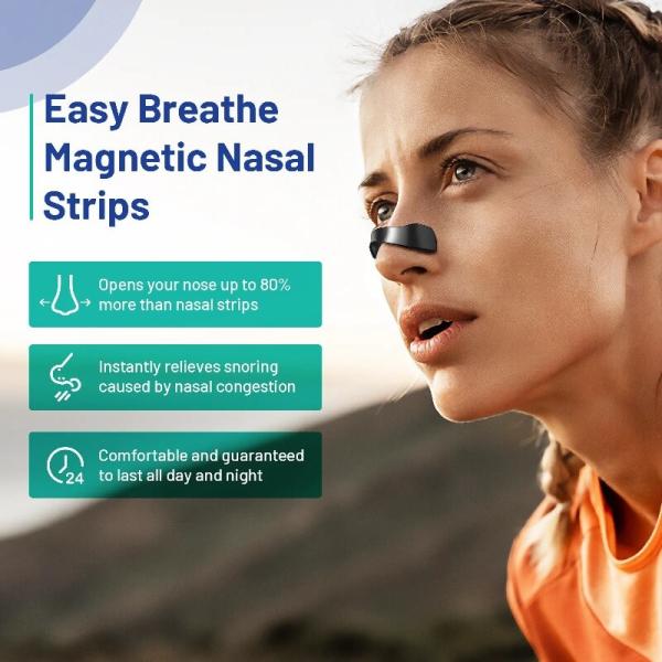 Magnetic Suction Iron Magnet Nasal Dilator 2025 Free Sample Magnetic Nasal