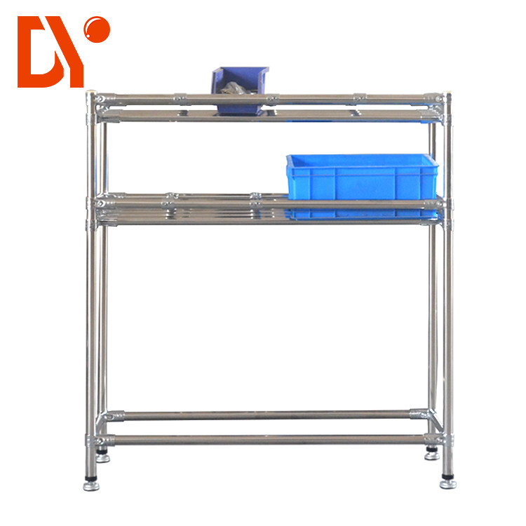 Decorative Pipe Racking System Anti Corrosion Cold Pressing / Rolling
