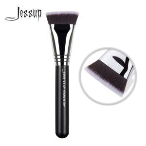 Wholesale Contour Resistant Bristle Individual Makeup Brushes Flat Square Shape from china suppliers
