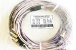 CATV Armored MM ST UPC Fiber Optic Patch Cable 25m Length