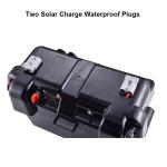 Outdoor Plastic Waterproof 100A 12V Battery Box , Adventure Camping Battery Box