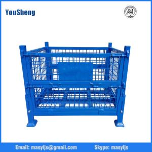 Wholesale Heavy Duty Collapsible Steel Pallet Cage from china suppliers