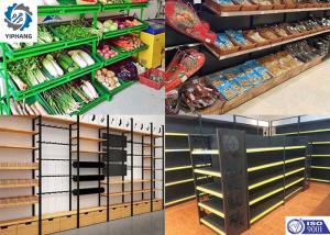 Wholesale 3-6 Layers Gondola Metal Retail Shelving Display Racks ISO9001 from china suppliers