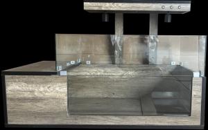 Wholesale Waterproof Wooden Tortoise Enclosure Open Style Wooden Tortoise Table from china suppliers
