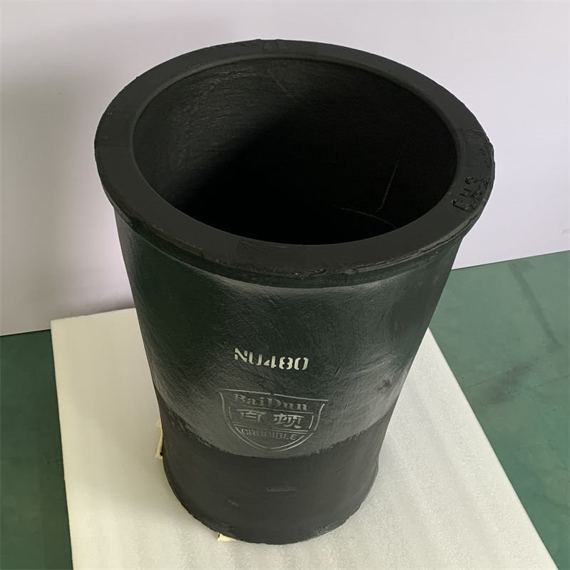 5L Silicon Carbide Crucible For Zinc Reclaiming Zinc From Scrap With Minimal Material Loss