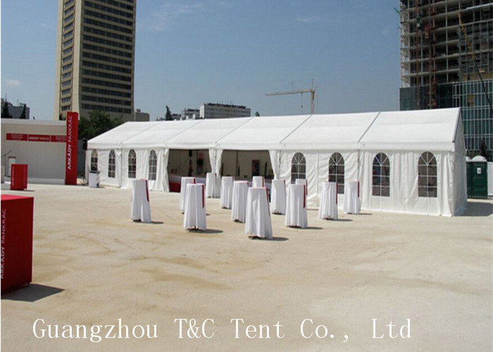 Luxury Outside Event Tents With Party Decoration 100 % Available Interior Space