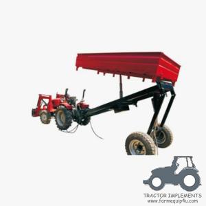 Wholesale Single Axle 3way Hydraulic Dump Trailer; Small Farm Trailer With three Side Tipping from china suppliers