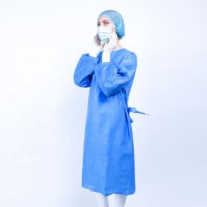 Wholesale Disposable 30g 35g 45g SMS Non Woven Isolation Gown from china suppliers