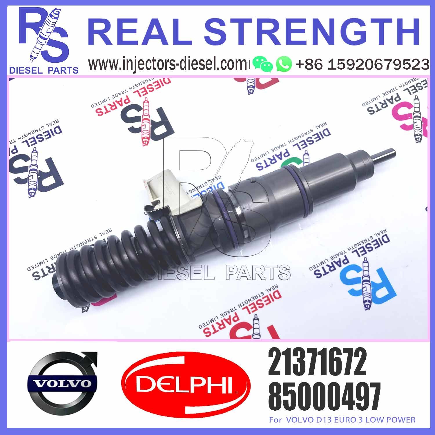 Engine parts D13F D13 D16 diesel injectors 21371673 21451295 21371672 Injector For V-O-L-V EC380D EC480D engine parts