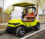 10 Inch Tire Optional Lithium Battery Electric Golf Cart 4KW Motor Customized