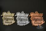 Basketball Swimming Bespoke Custom Award Medals Die Casting Mold Bronze Plating