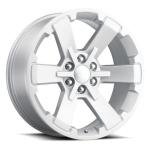 22x9 Chrome Chevrolet Replica Wheels 5662 Fit Silverado Sierra