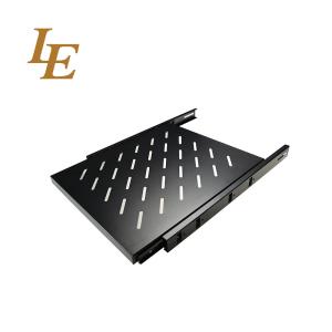 Wholesale 19 Inch Network Cabinet Shelf , Cold Rolled Steel Server Rack Shelf RAL7035 from china suppliers