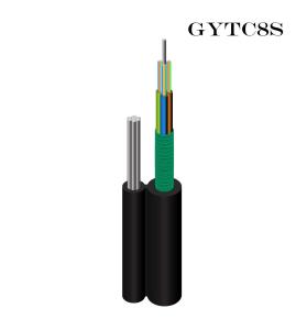 Wholesale GYTC8S Fig 8 Power Cable Self Supporting Anti-Rodent 12F 24f Fiber Optic Cable from china suppliers