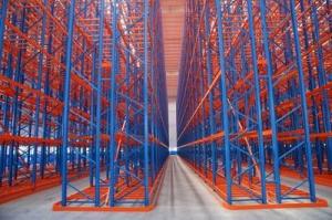 Wholesale First In First Out Drive Through Pallet Rack Frozen Meat Warehouse Storage from china suppliers