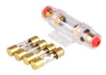 Car Auto Vehicle Audio Amplifier Stereo S Shape Element Glass Tube AGU 10x38mm