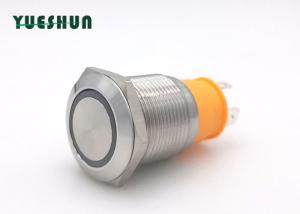 Wholesale 15A Momentary 19mm Stainless Anti Vandal Push Button Switch from china suppliers