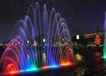 Large Sea Surface Music Dancing Fountain With Various Special Water Shapes