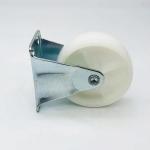 3 Inch White PP Wheel Furniture Cabinets Stable Caster