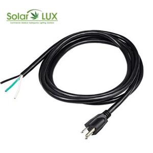 Wholesale LED Grow Light Customized Length US 110Ｖ Power Cord from china suppliers