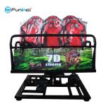 Dual Projection 7D Movie Theater , Dynamic 5d 9d 12d Cinema With 8 9 12 Seats