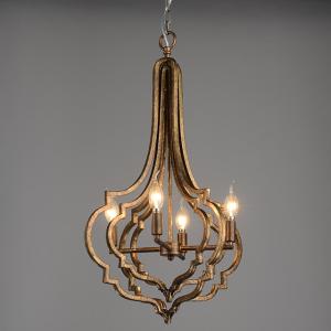 Wholesale Antique bronze chandelier 4 lamp holders indoor home lighting (WH-CI-44) from china suppliers