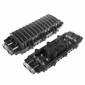 Wholesale Horizontal Fiber Splice Closure 96F High Capacity 24 Fiber Aerial Splice Case from china suppliers