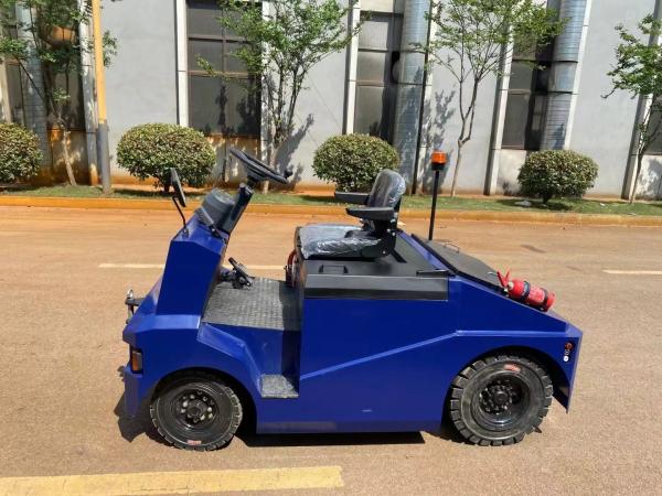 Electric Truck-tractor Hydraulic Steering Hydraulic Braking 15000 KG Load