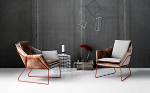 Wholesale Fabric New York Chair By Sergio Bicego , Stainless Steel Frame Saba Italia Chair from china suppliers